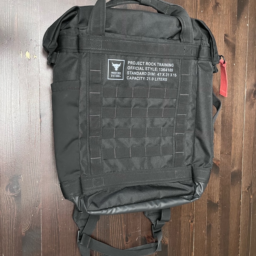 Training Black Tactical Backpack